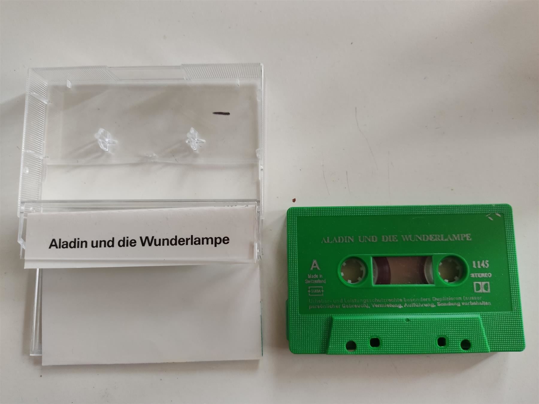 Musicassette: Aladin und die Wunderlampe – Usato da St.Galllen venduto da elkaphone 2