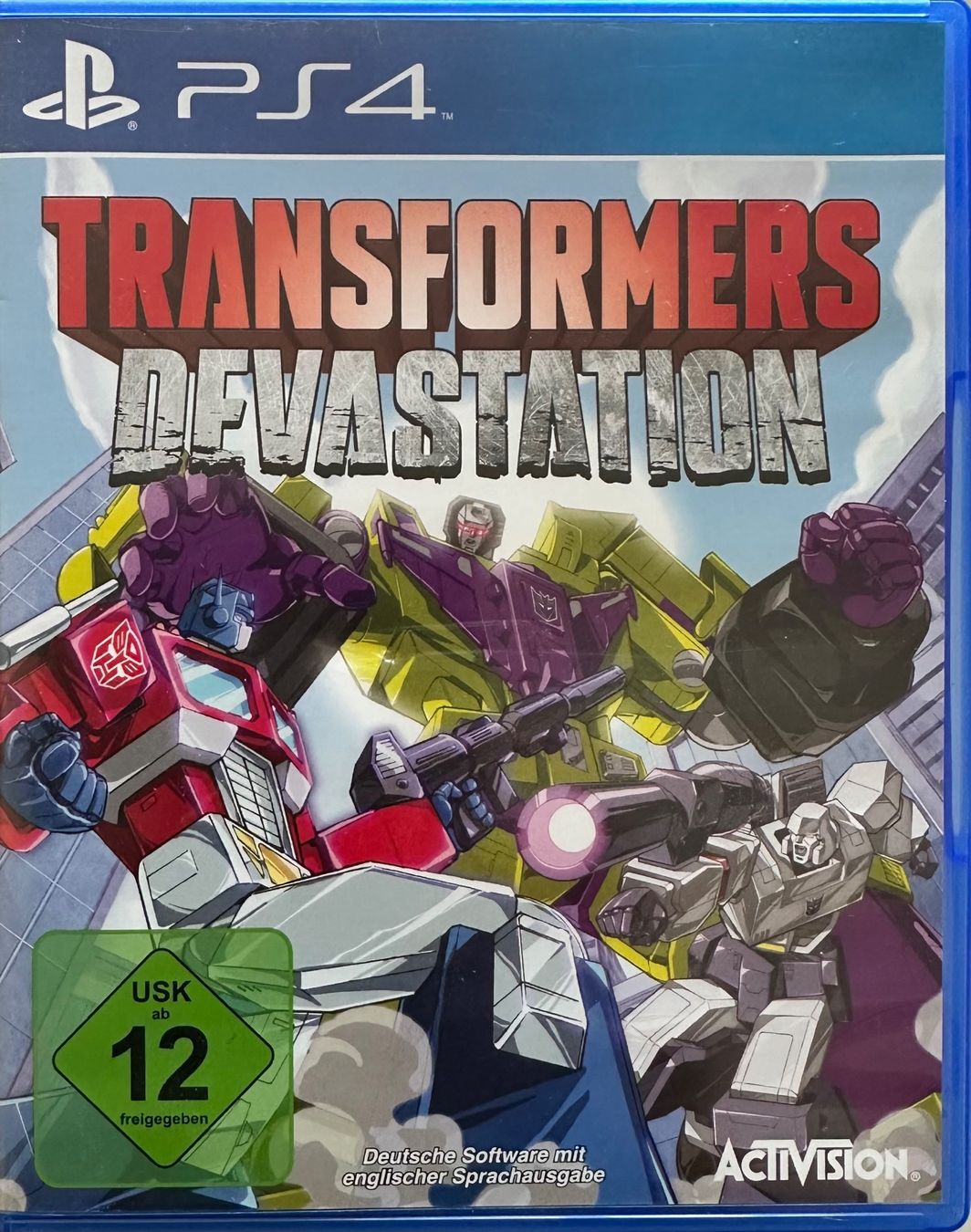 Giochi: PlayStation 4 Spiel Transformers Devastation guter Zustand – Usato da Luzern venduto da isa_b62f