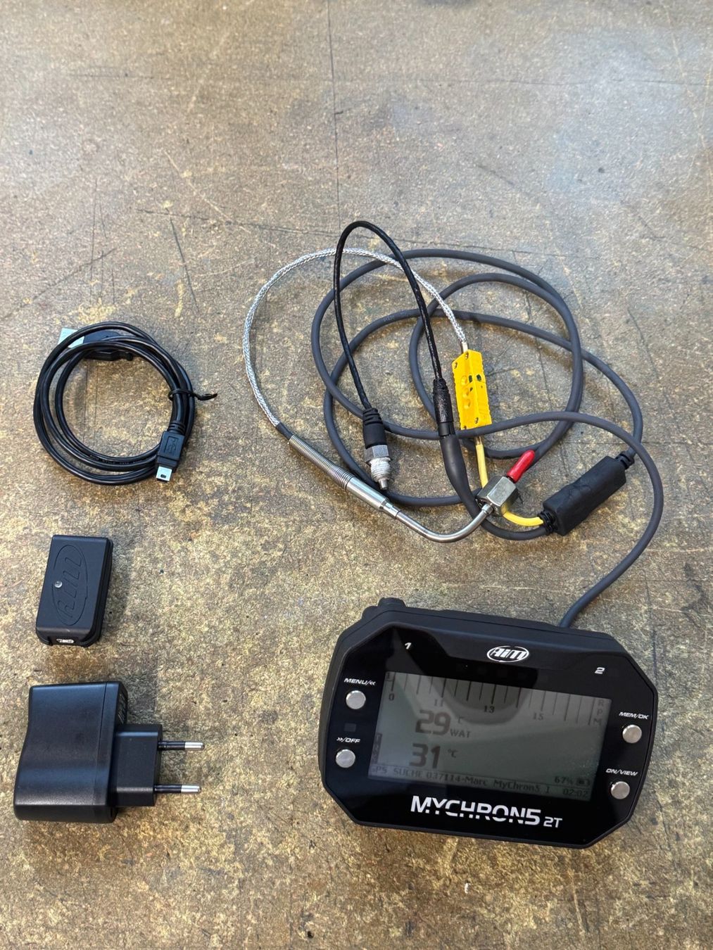 Karts: MYCHRON 5 2T mit Temperatursonden – D'occasion à Wollerau par Absw