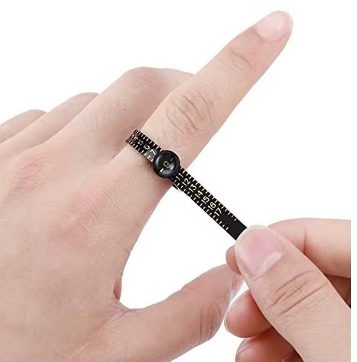 Misurare: Ringmesser / Ringmass / Ringgrösse bestimmen – Nuovo (secondo la descrizione) da Schwanden GL venduto da UHRKNALL 2