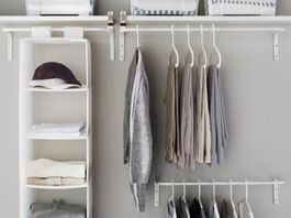 IKEA MULIG Kleiderstange, weiss, NEU