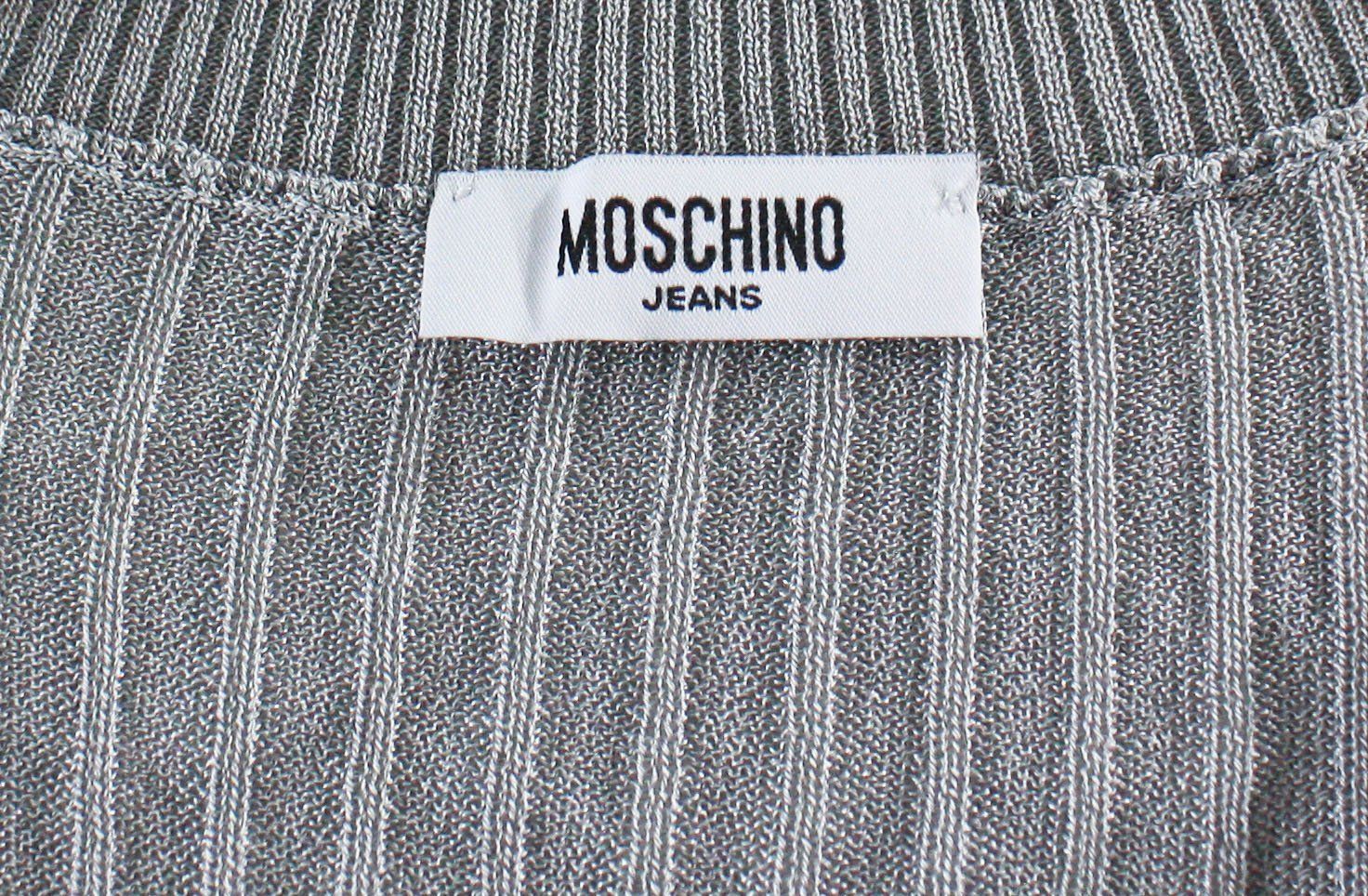 Moschino Jacken: MOSCHINO Jeans Strickjacke Gr. 38 – Gebraucht aus Belp von caramel-secondhand 5