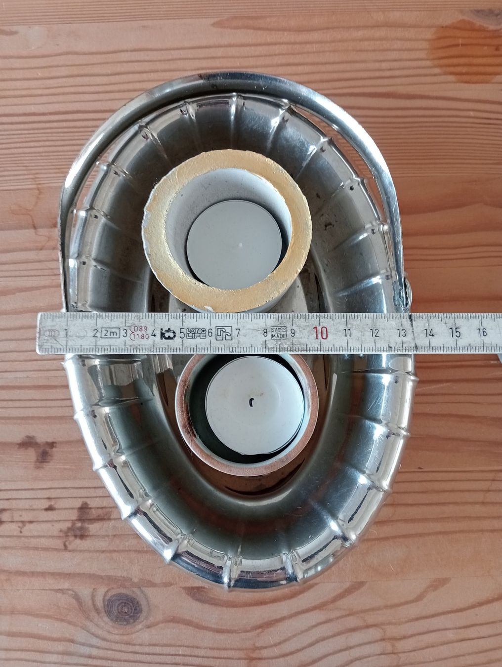 Servierplatten: Serviertablet mit Henkel, Vintage Platte – Gebraucht aus St.Niklausen LU von Wirdbereitsverwendet 6