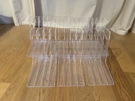 7x Audio Anatomy Record holder transparent