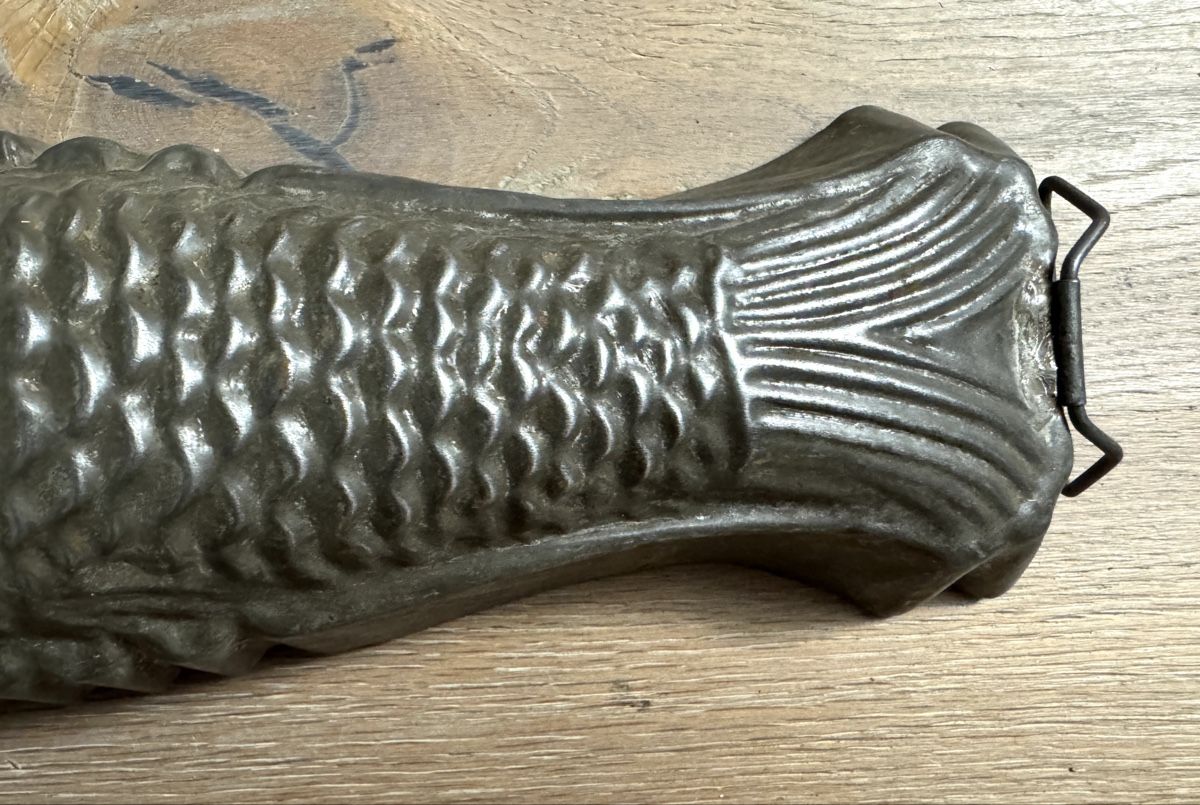Backformen: Antike Backform Blech Fisch 26 cm – Gebraucht aus Rothrist von Luckywinner 2