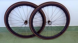 FULCRUM RACING 400 DB, roues disque + pneus Continental