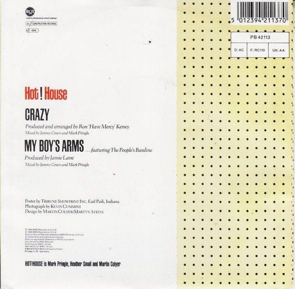 Vinyles: Hot House: Crazy 7" – D'occasion à Steinhausen par Vilivinili 1