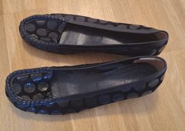 RARE Tsumori Chisato Walk Japan Leder Mokassins Slipper 40,5