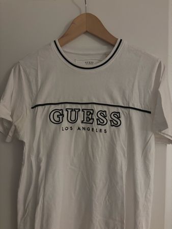 Guess T-Shirt, weisses Shirt, XS