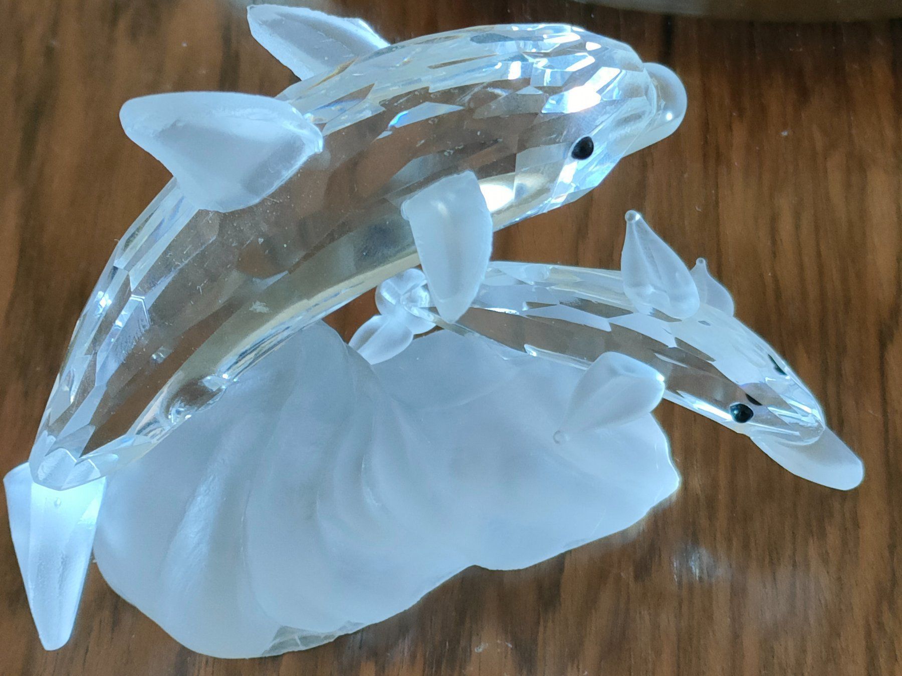 Statuette: Kristallfigur Delfin – Nuovo (secondo la descrizione) da Brugg AG venduto da Mashaba