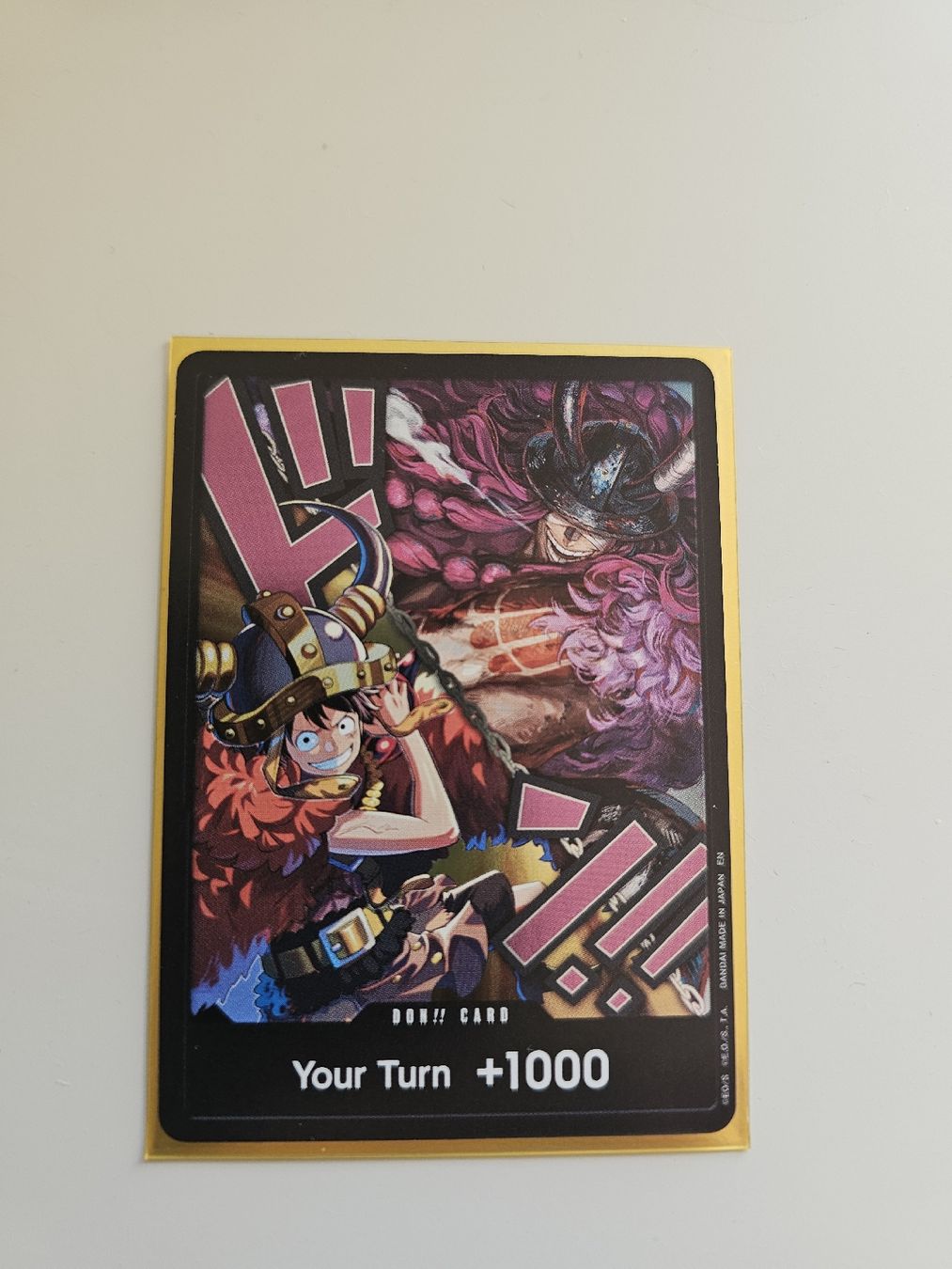 Bandai Carte collezionabili: DON!! OP17 Luffy & Loki – Nuovo e nell'imballaggio originale da Aarburg venduto da Metin29