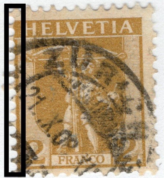 Tutti i francobolli: 082b CH 1907 Figlio Tell/spostamento – Usato da Breganzona venduto da dede46 1