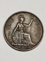 Pièce One Penny 1938 George VI. Belle pièce de collection!