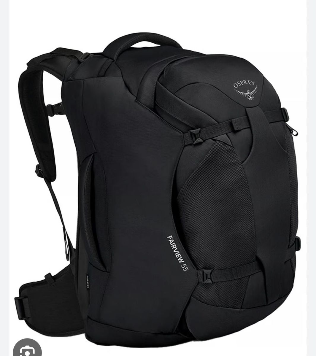 Osprey Zaini: Fairview 55 Black (2 in 1 backpack) – Usato da Pfaffhausen venduto da ame_2q5n