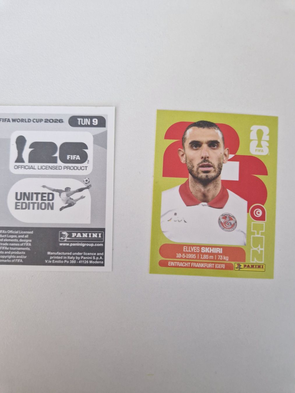 Panini Cartes à collectionner: Panini Sticker TUN9 – Neuf (Voir description) à Stüsslingen par white_angel86