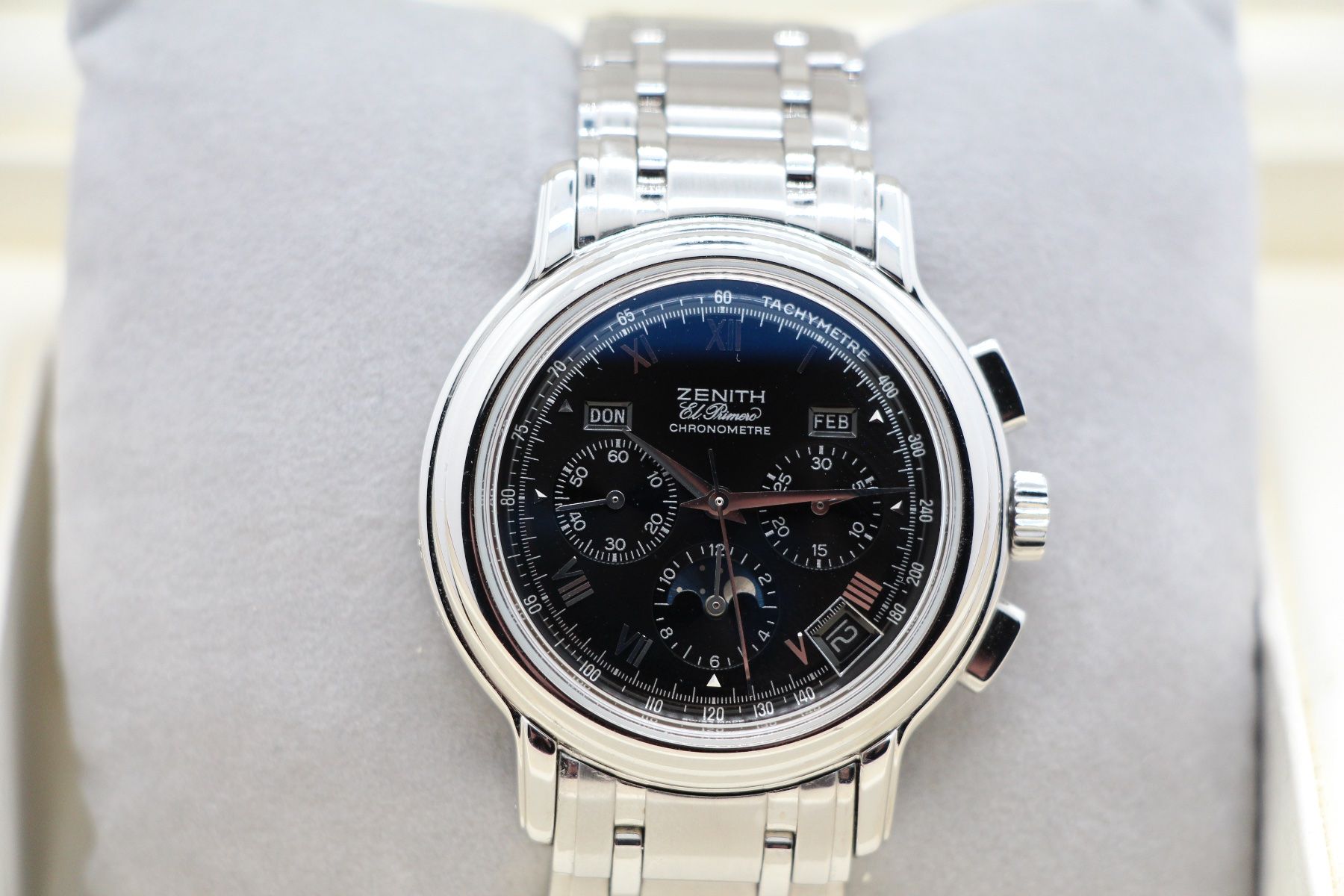 Zenith Orologi: Zenith El Primero Chronomaster Ref. 02.0240.410, Full-Set – Usato da Zug venduto da eMDi_Collection