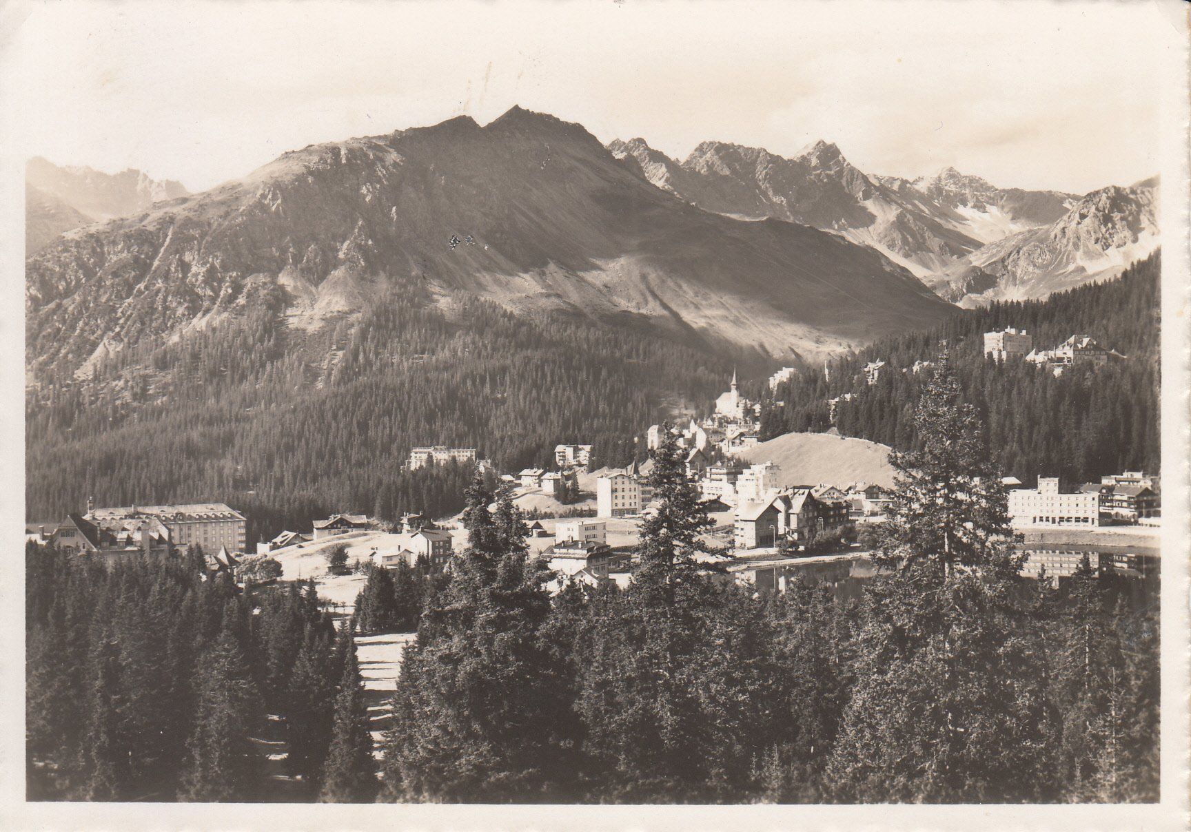 Cartoline postali: Arosa 1949 – Usato da Bürglen TG venduto da StampGraf