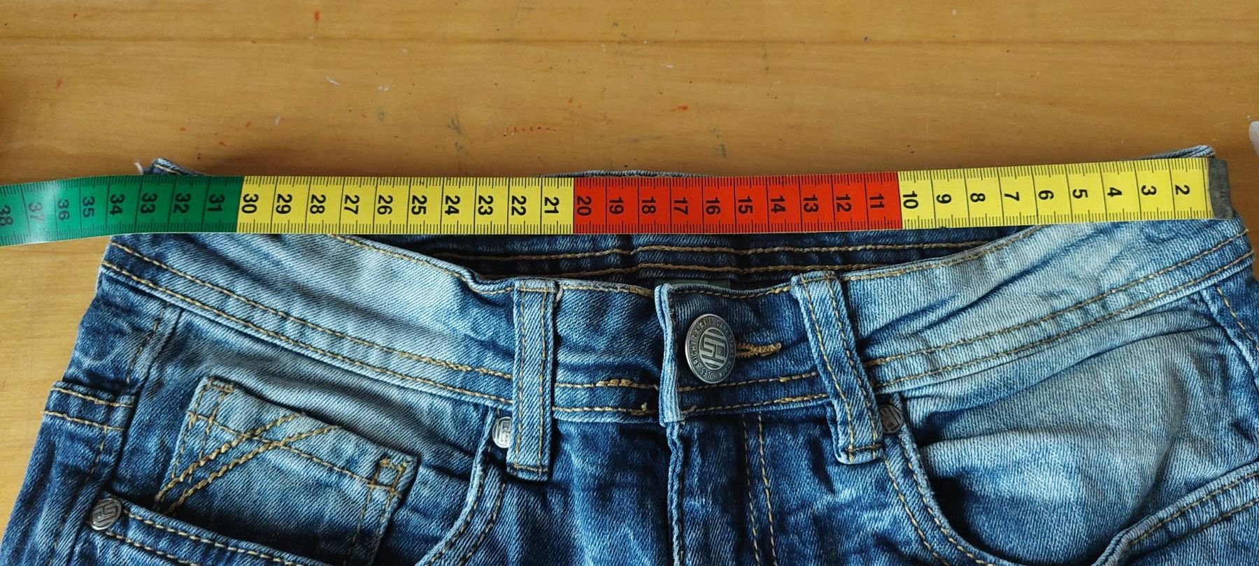 Hosen: Jeans hellblau Grösse 158 – Gebraucht aus Lohn SH von Zwierbel 3