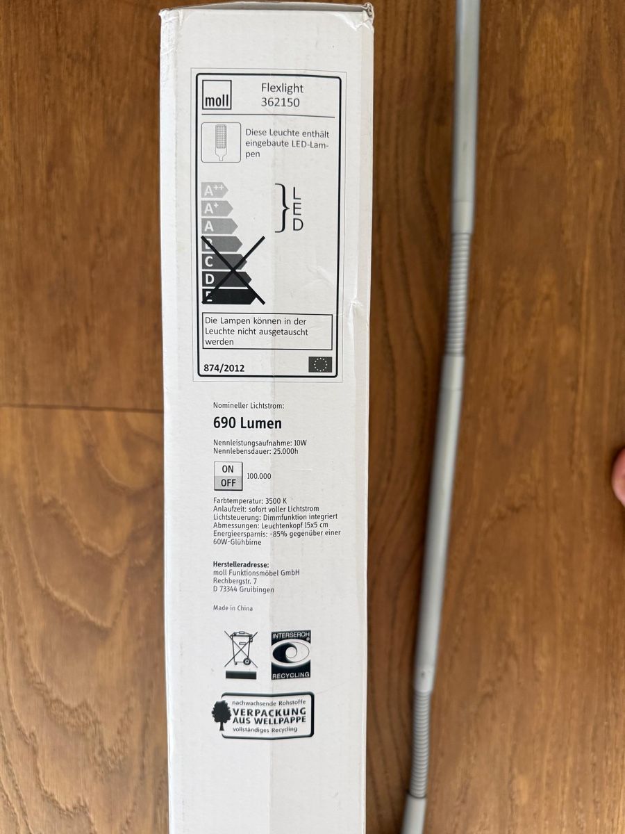 Moll Lampade: Moll Flexlight LED weiss – Usato da Meggen venduto da 6003Luzern 5