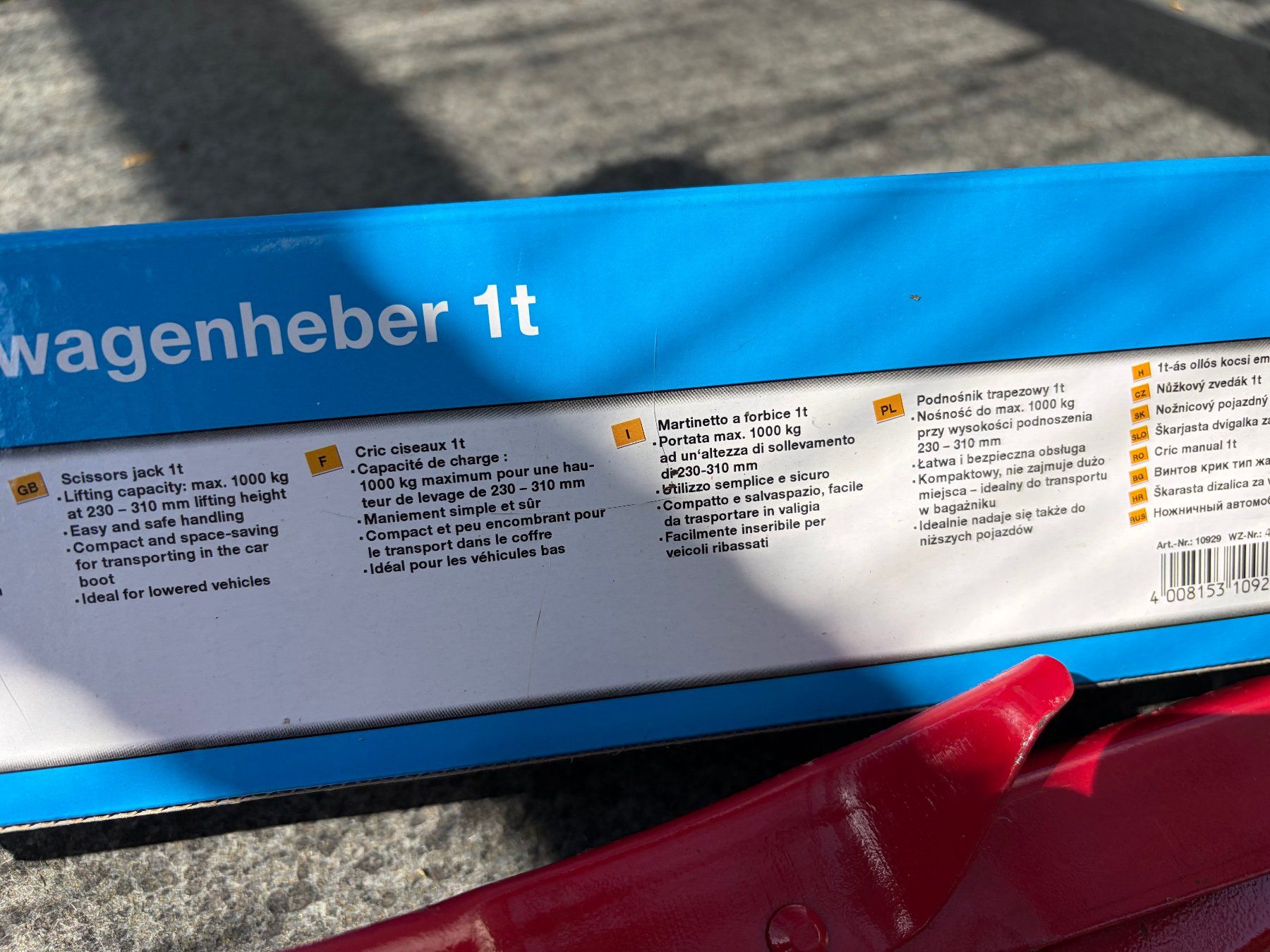 Tous les outils: Scherenwagenheber 1t – D'occasion à Dietikon par Katrin29 2