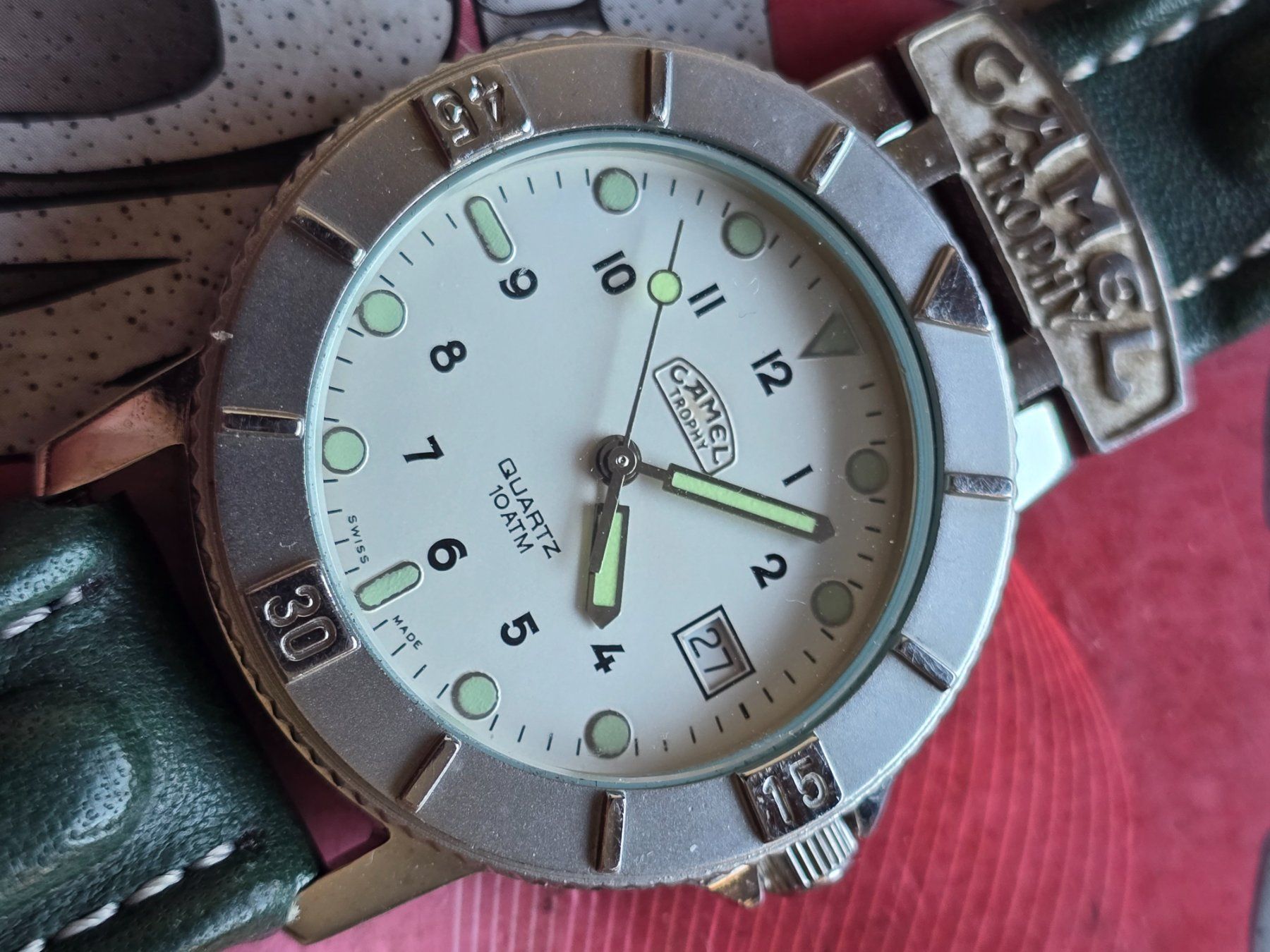 Mondaine Orologi: 279 Mondaine Camel Trophy Date – Usato da Muri AG venduto da Corredor 8
