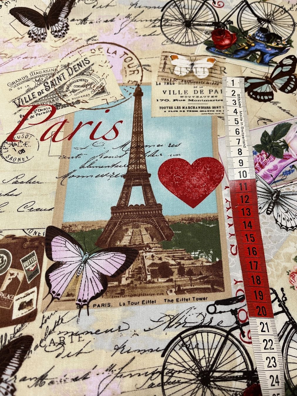 Tissus: Patchworkstoff Paris 3 – Neuf (Voir description) à Seuzach par KreativmitStoff 2