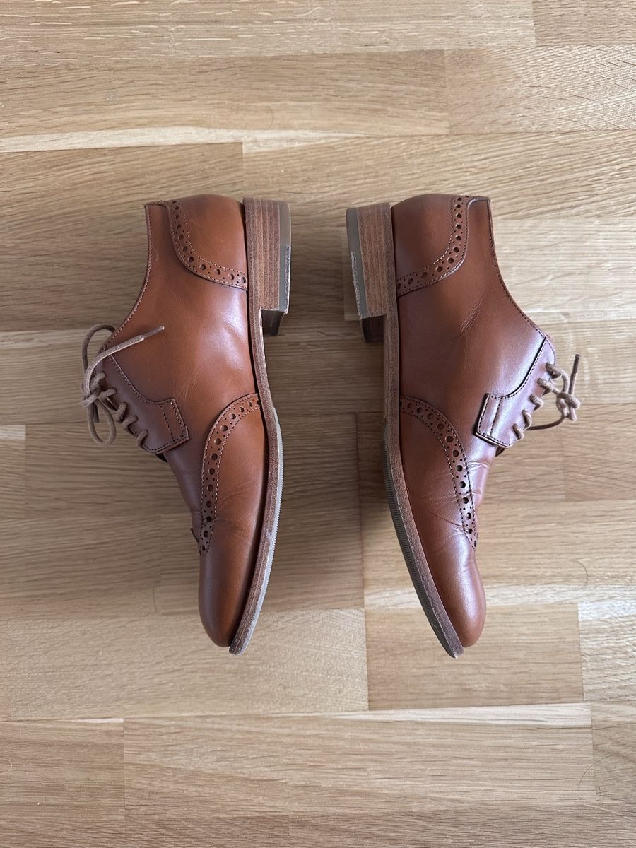 Max Mara Scarpe da donna: Max Mara Echtleder-Schnürschuhe - Größe 38 – Usato da Rüschlikon venduto da elc_6lp9 1