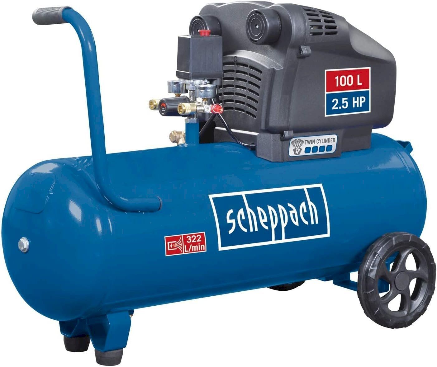 Scheppach Compressori: Scheppach Druckluft Kompressor HC105DC – Nuovo e nell'imballaggio originale da Bottighofen venduto da zaap