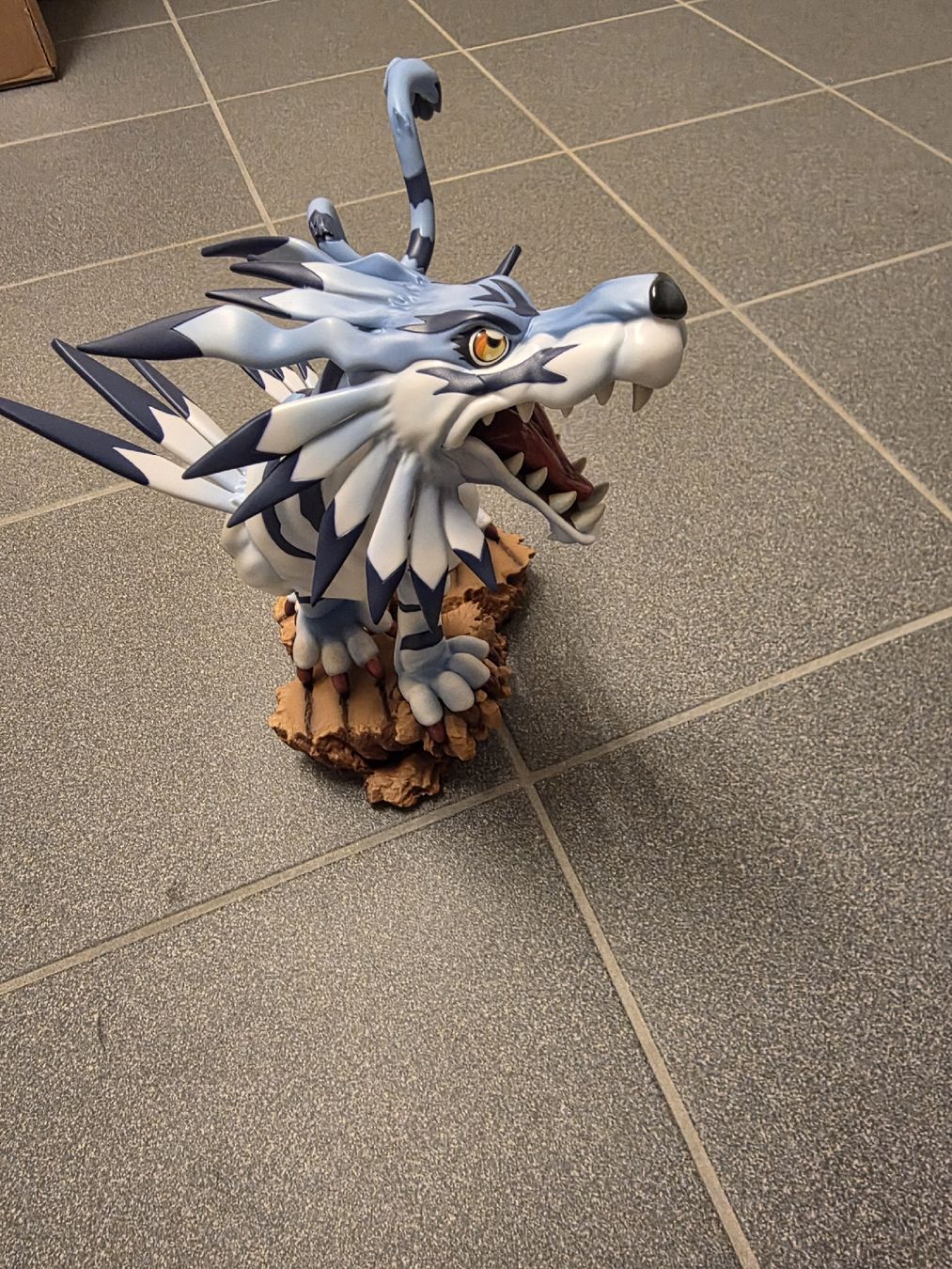 Bandai Statuette: Digimon Garurumon Megahouse Figur – Usato da Oberlunkhofen venduto da macukun 3