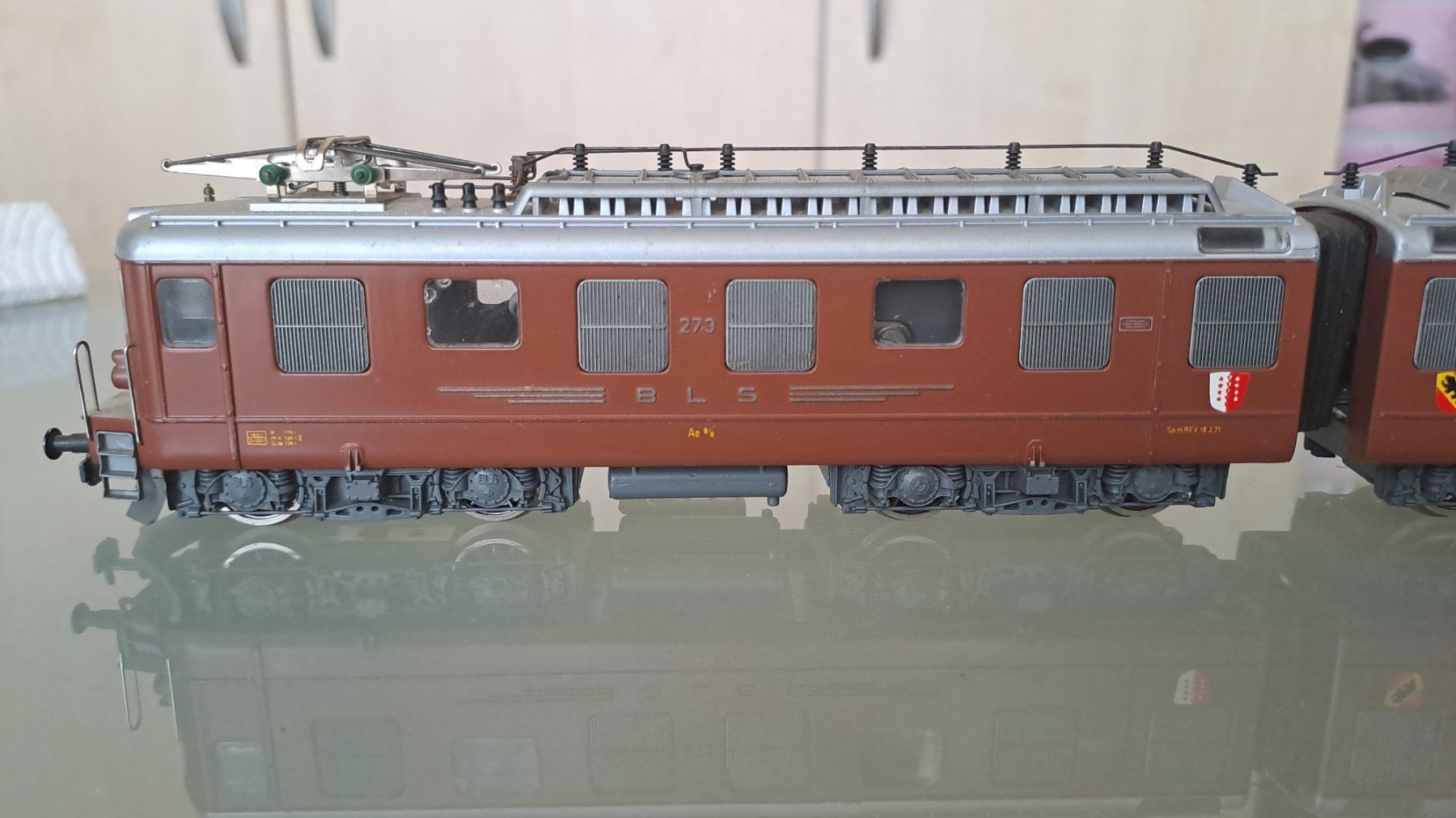 Hag Modellini di ferrovie: HAG? BLS Ae 8/8 H0 GL/30 – Usato da Winterthur venduto da Riebeli333 2