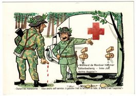 Militärhumor: Sälbstbedienig Jod und Aspirin CASERNE PAYERNE