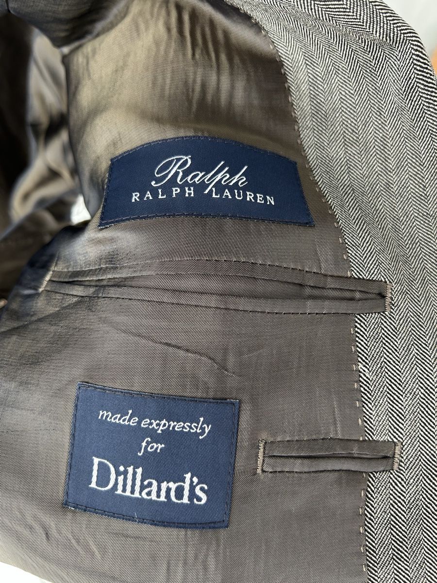 Ralph Lauren Jacken: Ralph Lauren 100% Wool Blazer, Grey, Size 46R – Neu (gemäss Beschreibung) aus Saland von ele_vc96 3