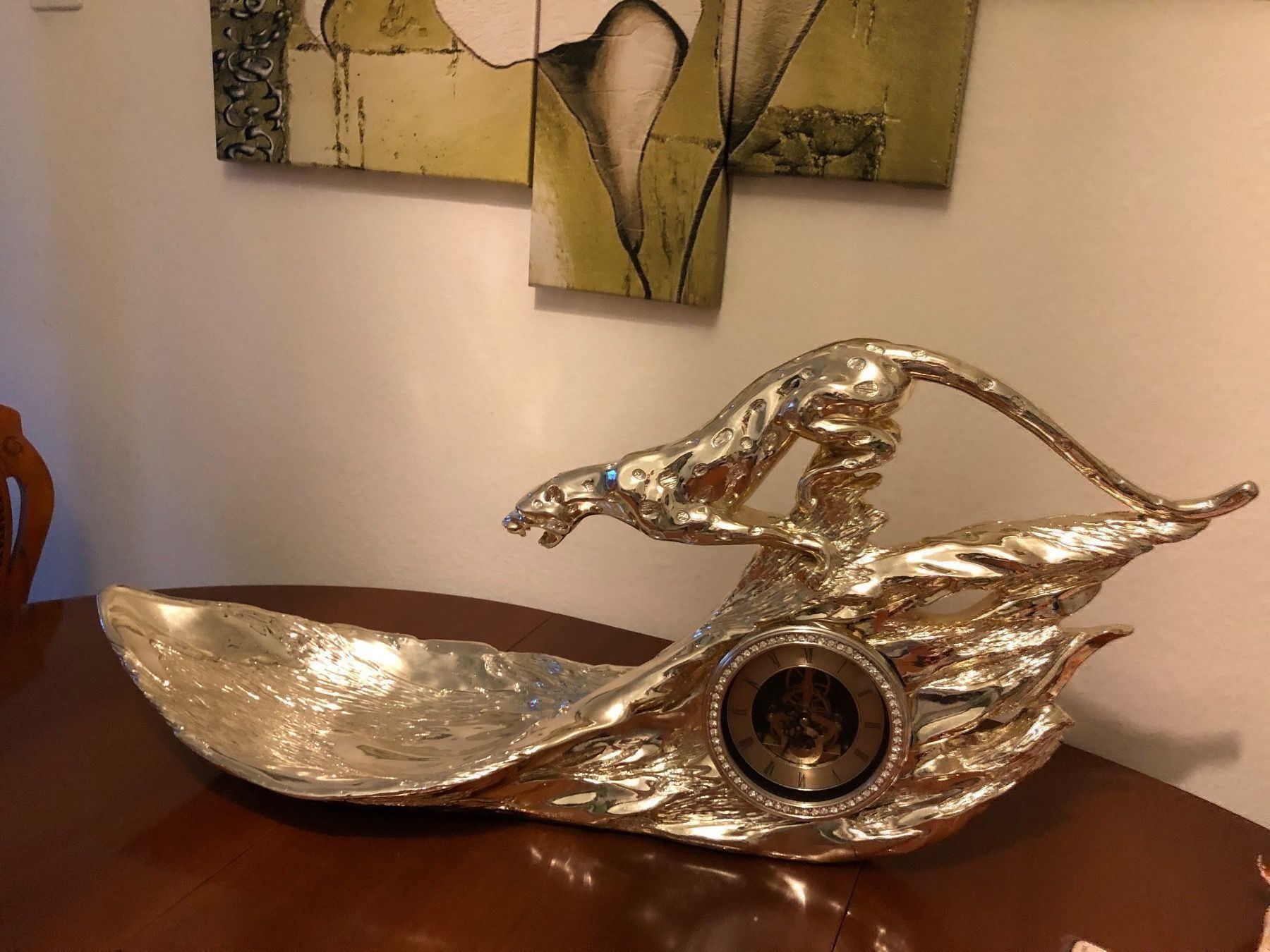 Sculture & Statue: Wunderschönen Dekoration mit Panter 🐆 – Usato da Basel venduto da Ivana_4 1