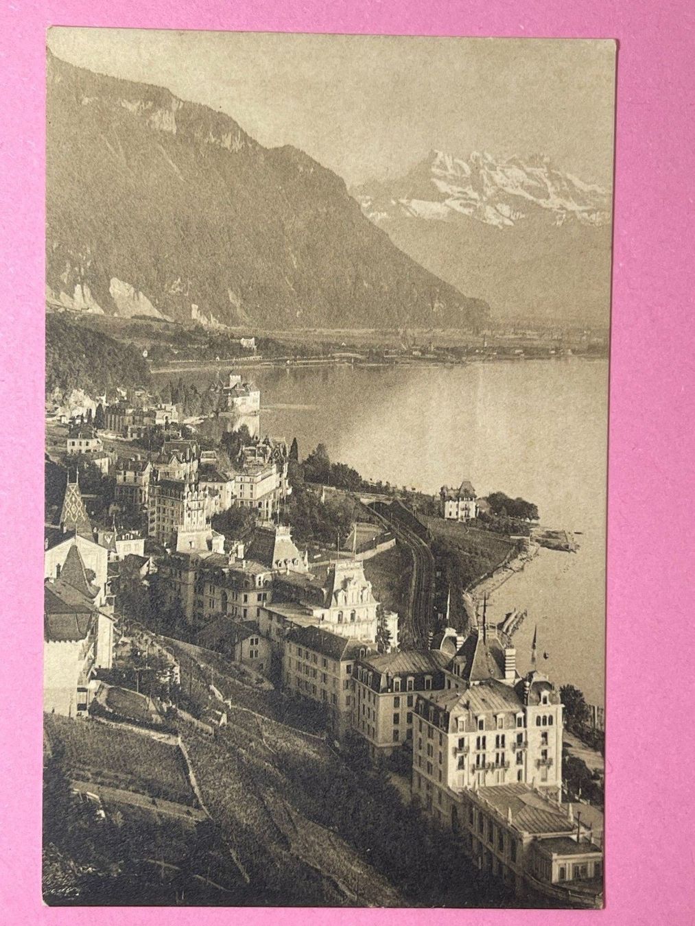 Ansichtskarten: Territet et la Dent du Midi – Gebraucht aus Steg VS von danwer74