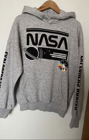 Sweat NASA gris 13 /14 ans