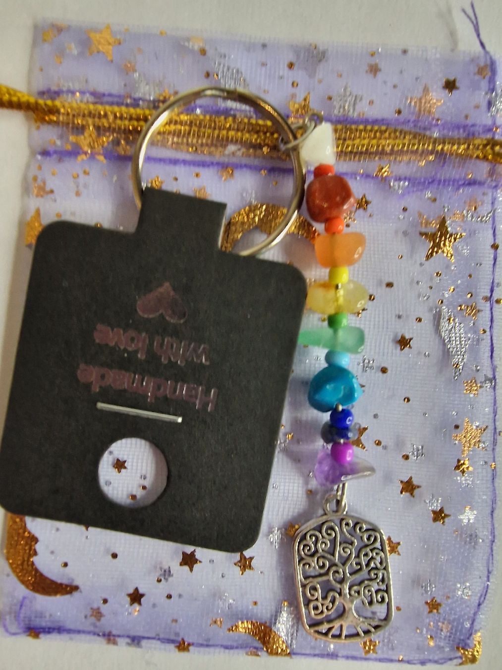 Portachiavi: Handgemachter Chakra Schlüsselanhänger Lebensbaum/NEU – Nuovo e nell'imballaggio originale da Arbon venduto da sar_l7ll 2