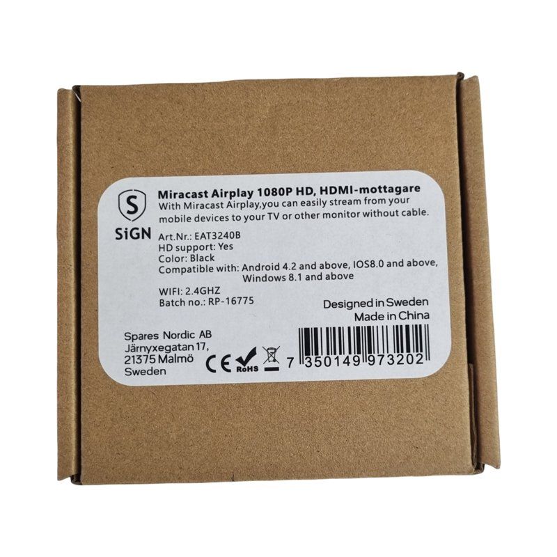 Ricevitori: MIRACAST Airplay HDMI-Receiver – Nuovo (secondo la descrizione) da Wangen b. Olten venduto da Restwert_Wangen 6