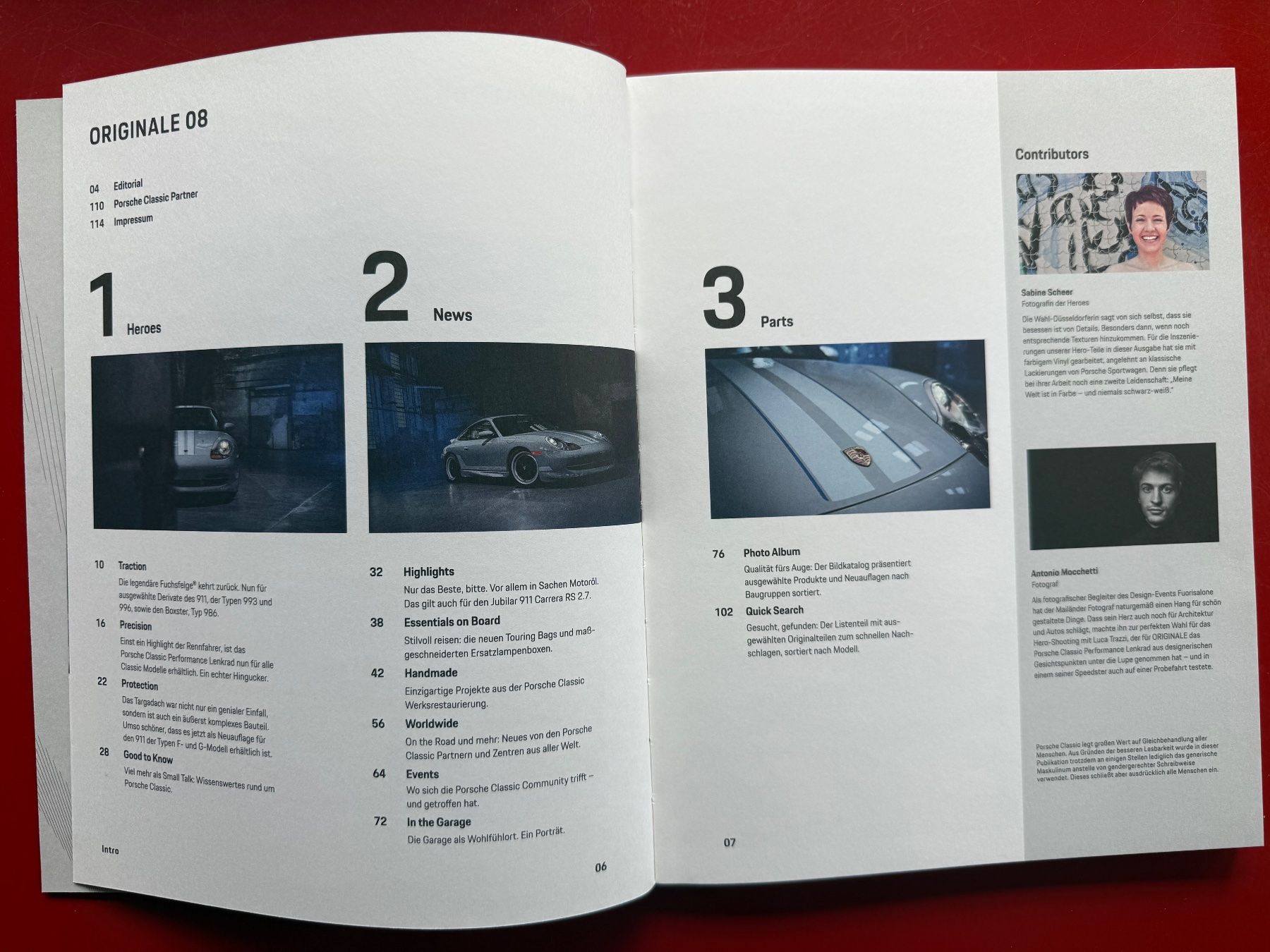 Libri: Porsche Classic Originale 08 Teile Typen Technik Buch DE neu – Nuovo (secondo la descrizione) da Schaffhausen venduto da molson 5