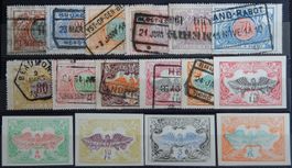 Belgien Lot mit alten Werten XII