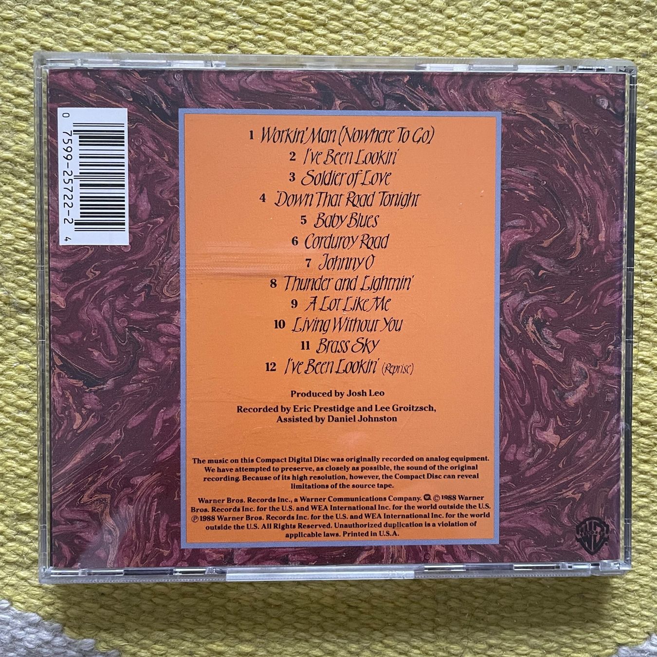 CDs: NITTY GRITTY DIRT BAND-WORKIN BAND – Gebraucht aus Rorschacherberg von CD-Roli 1