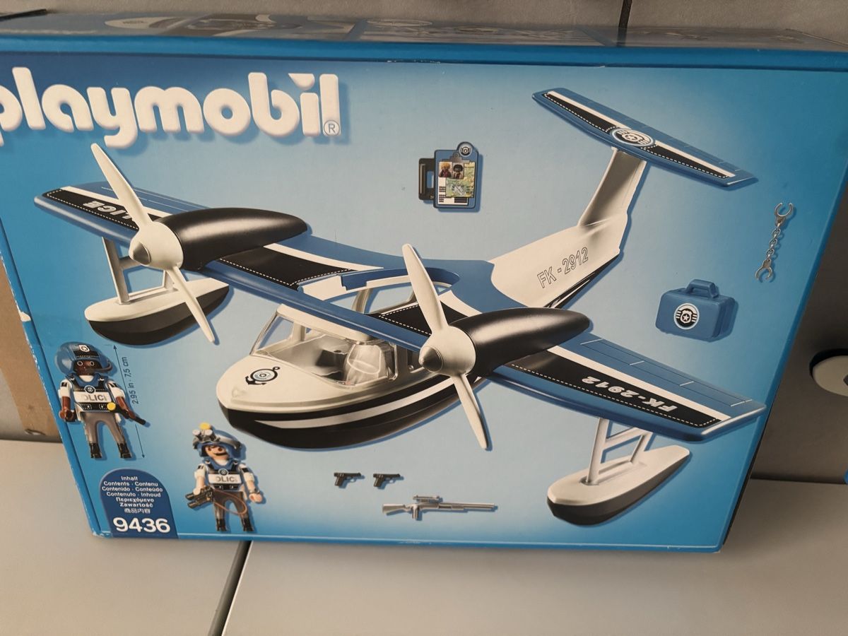 Playmobil Giocattoli: Playmobil Polizei Wasserflugzeug 9436 – Usato da Winterthur venduto da NatMet11 2