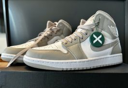 Nike Air Jordan 1 Mid Linen Gr. 41 neu & ungetragen
