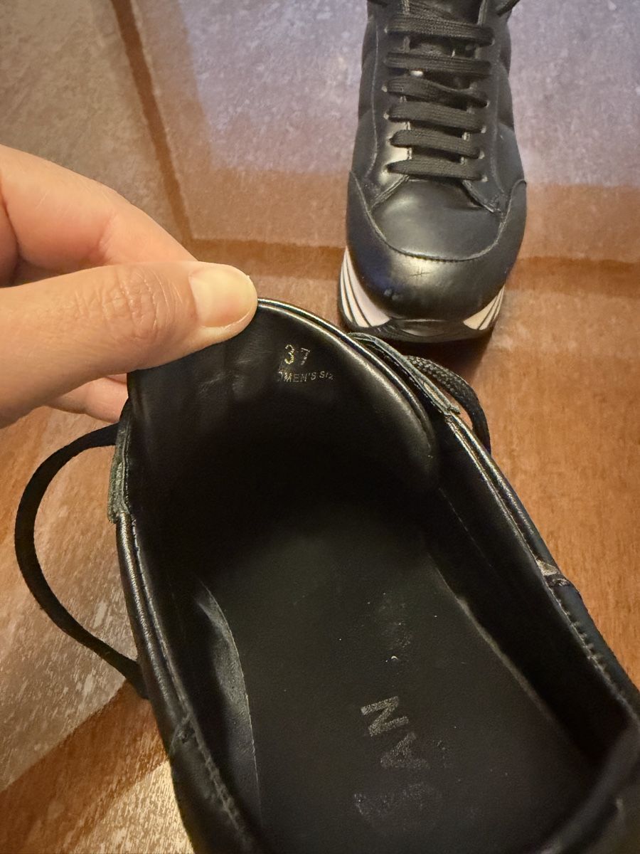Hogan Damenschuhe: Hogan MaxiPlatform, schwarzes Leder, Größe 37 – Gebraucht aus Roveredo GR von mar_d5sf 9