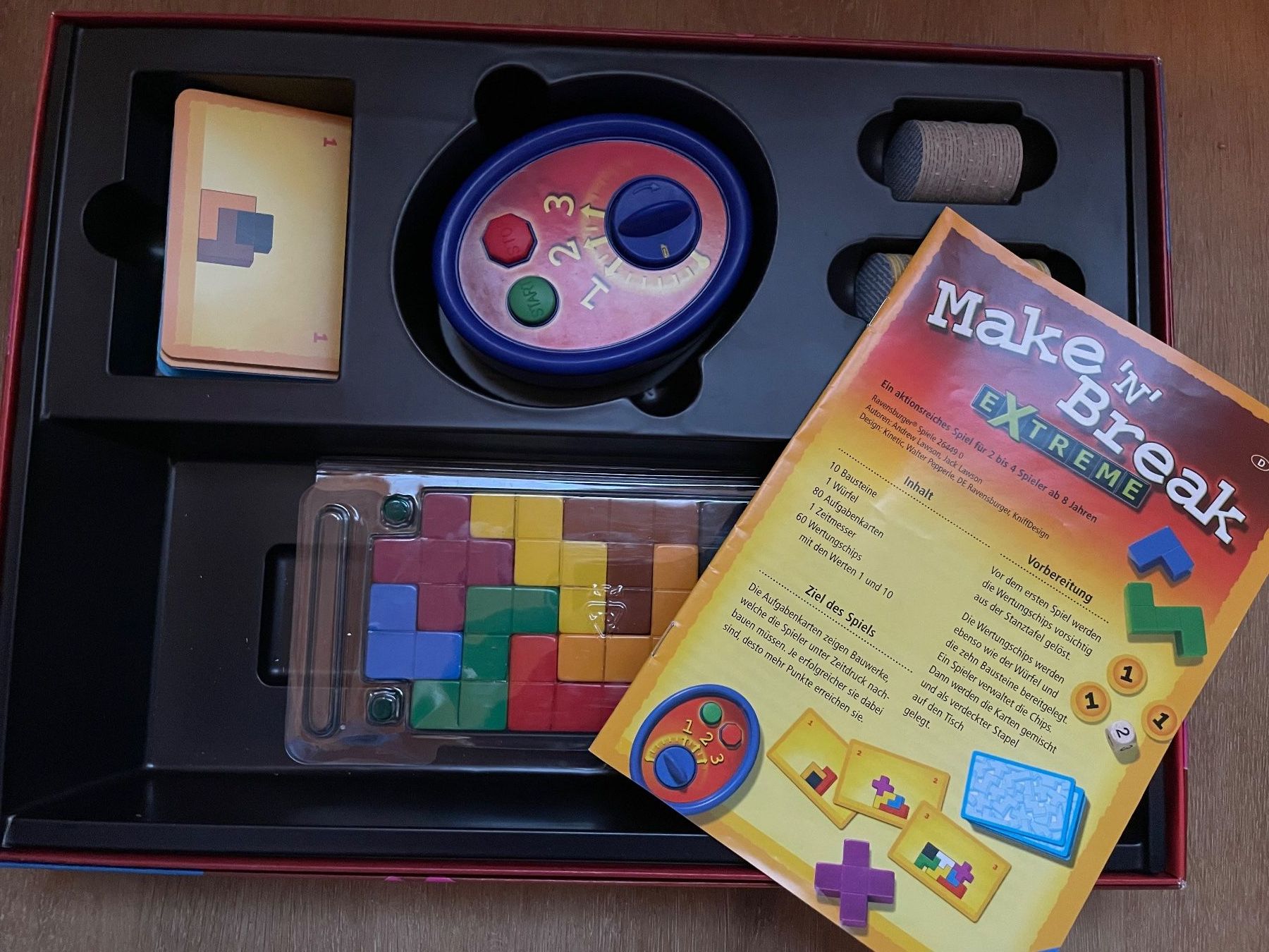 Ravensburger Giochi: Spiel: Make 'n' Break, Extrem, von Ravensberger, Vollständig – Usato da Cham venduto da 2eye 4