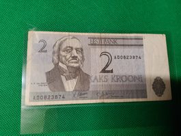 Banknote Estland 1992