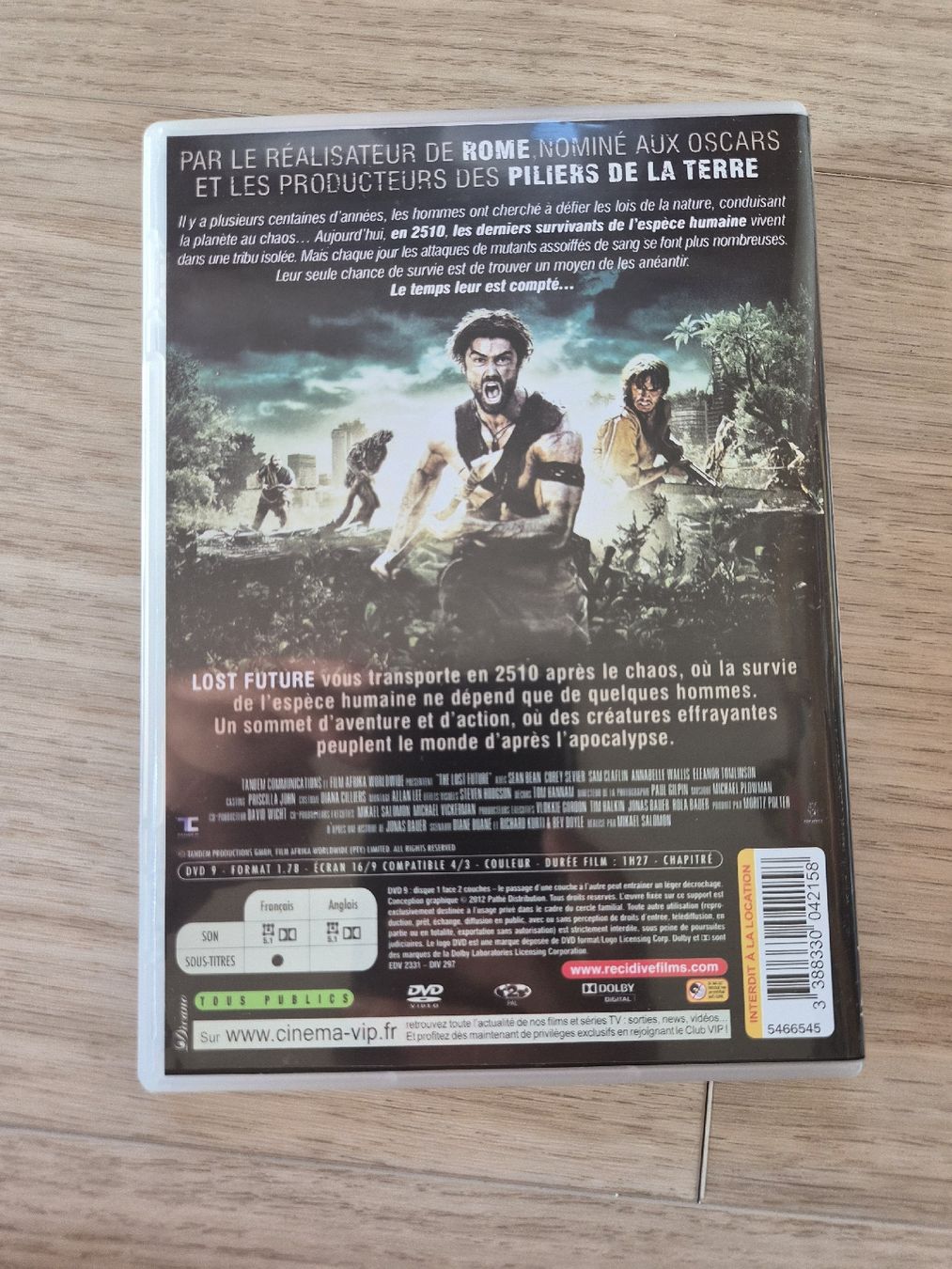 Tutti i DVDs: Film DVD Lost Future  – Usato da La Joux FR venduto da car_ck96 2