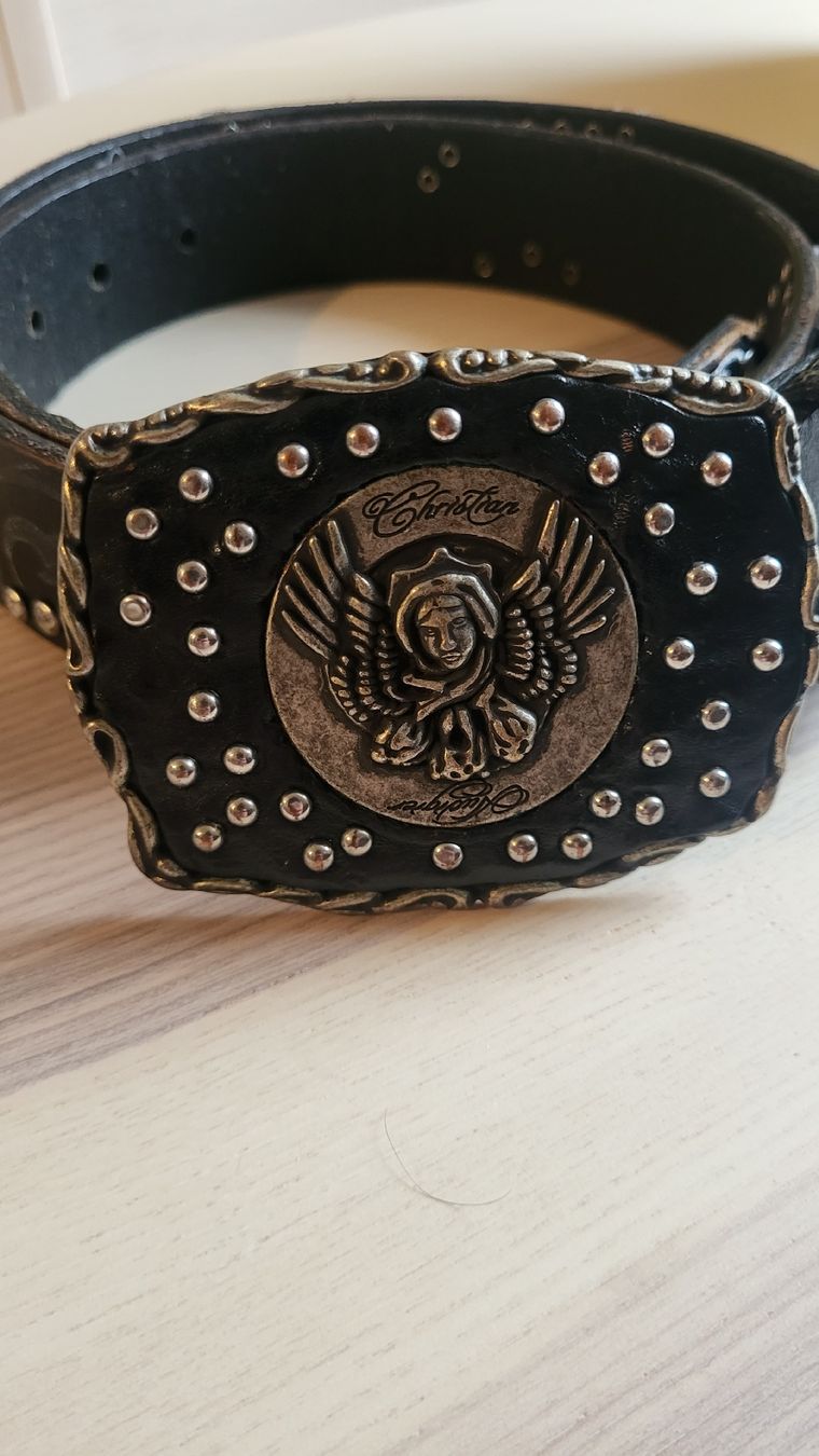 Cinture: Ceinture Christian Audigier Taille L – Usato da Genève venduto da BoogieBee