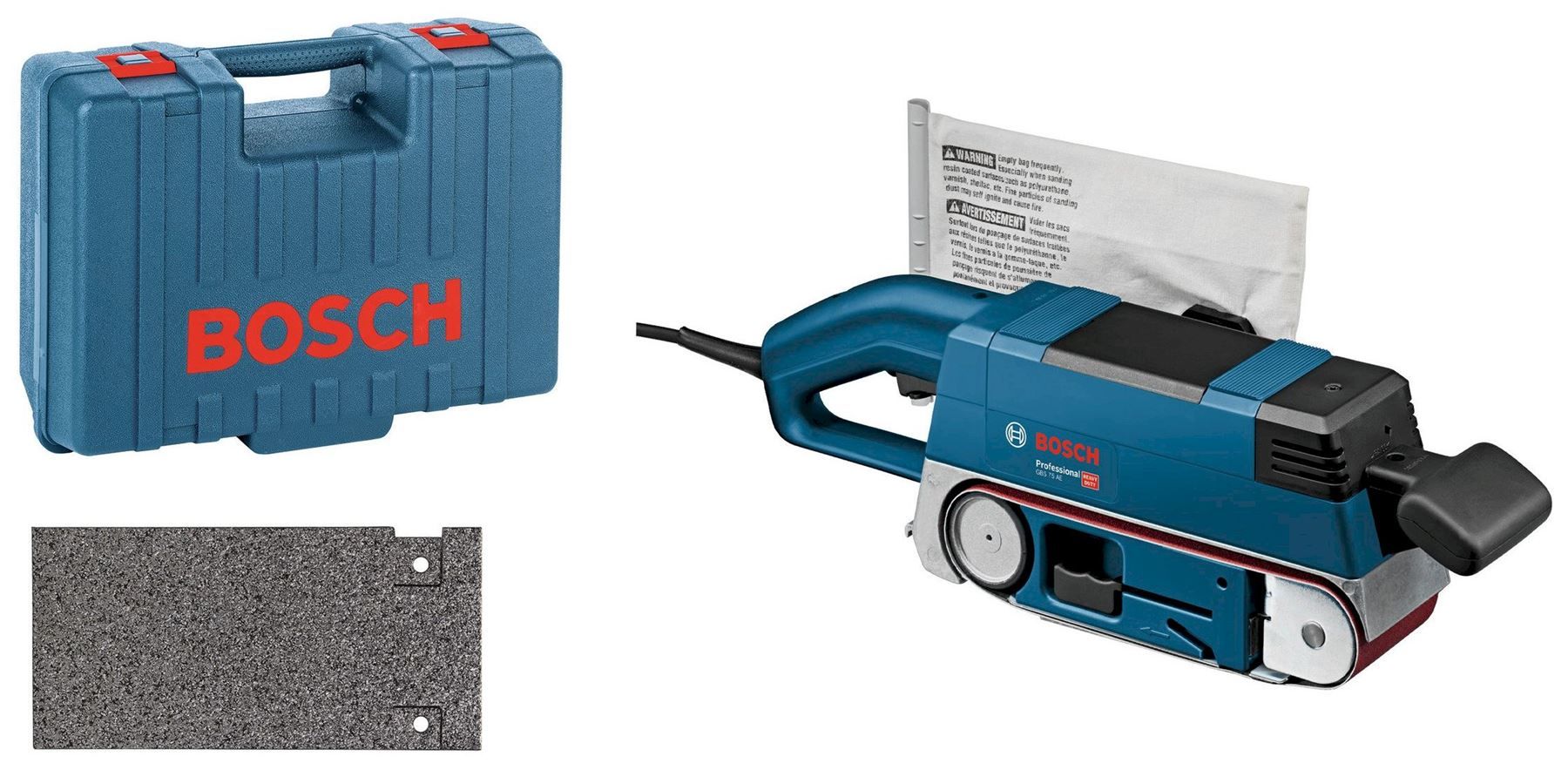 Smerigliatrici & Lucidatrici: Bosch GBS75AE Professional Bandschleifer – Nuovo e nell'imballaggio originale da Bottighofen venduto da zaap