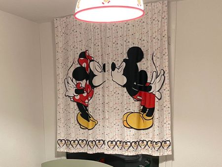 Disney Vorhang, Mickey & Minnie Maus, Top Zustand