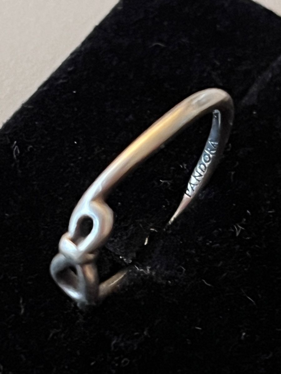 Pandora Anelli: Pandora Silberring Infinity Schleife Grösse 52 – Usato da Zürich venduto da Kleanthy 3